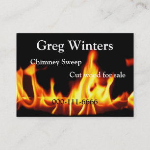 Fire Business Card