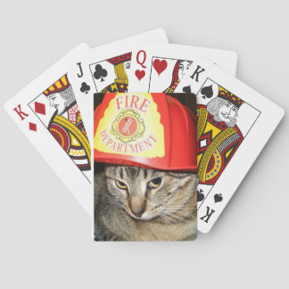Fire-Cat Playing Cards
