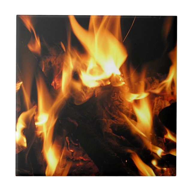 Fire Ceramic Tile (Front)