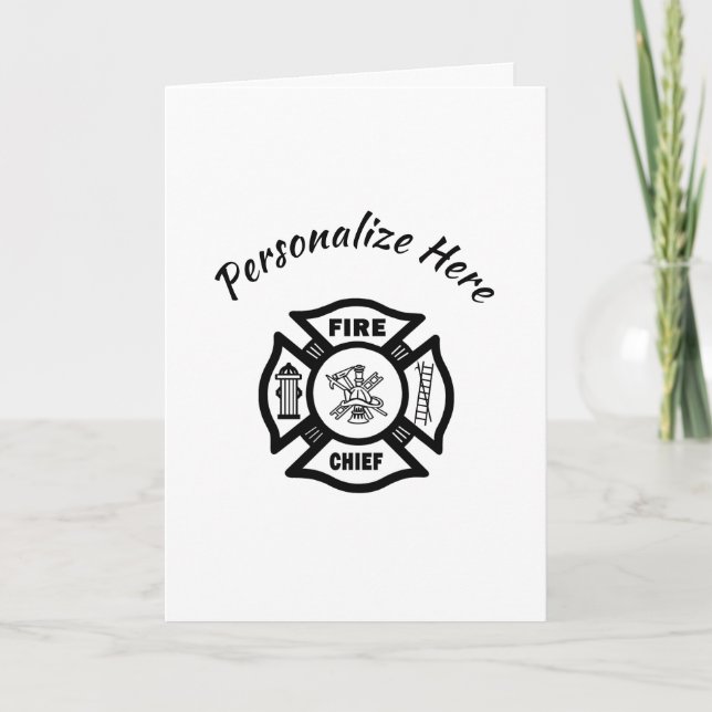 Fire Chief Card (Front)