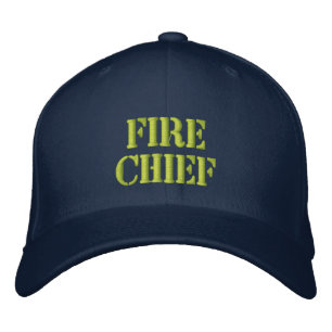Fire Chief-Hat Embroidered Hat