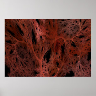 Fire cobweb poster