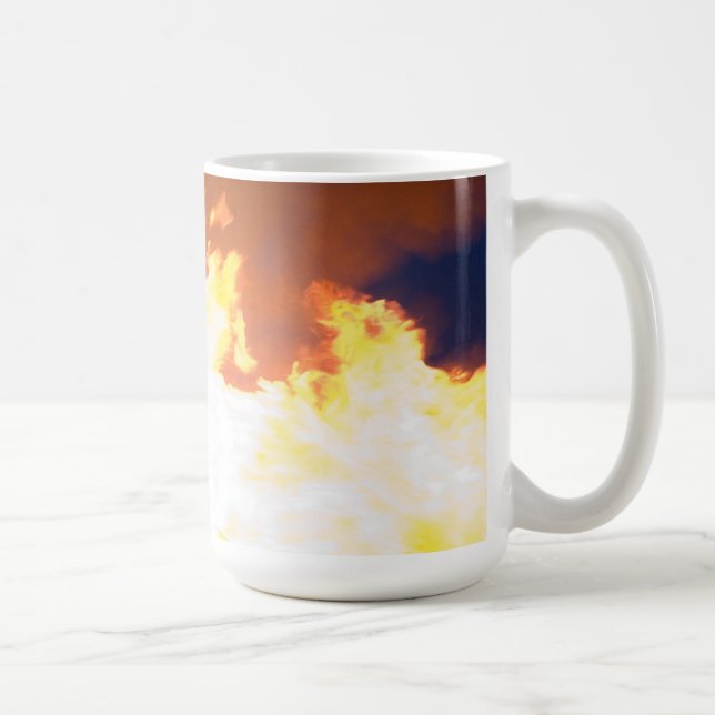 fire coffee mug (Right)