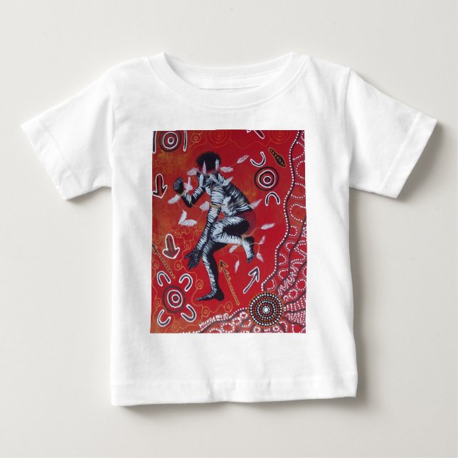 Fire Dancer Baby T-Shirt (Front)