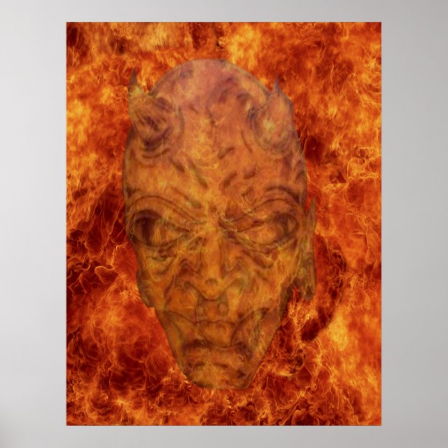 Fire Demon Poster (Front)