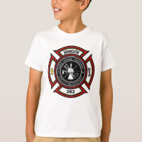 Fire Department ADD NAME Firefighter Badge Rescue