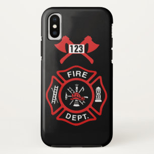 Fire Department Badge iPhone X Case