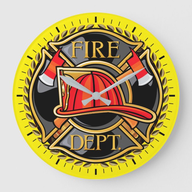 Fire Department Clock (Front)
