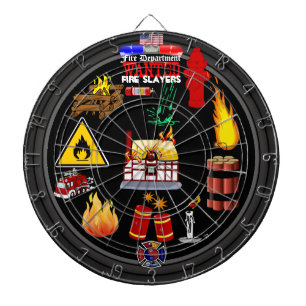 Fire Department Dartboard