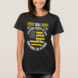 Fire Department Emergency Operator Dad Dispatcher T-Shirt