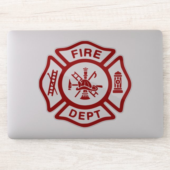 Fire Department Firefighter Badge (Computer)