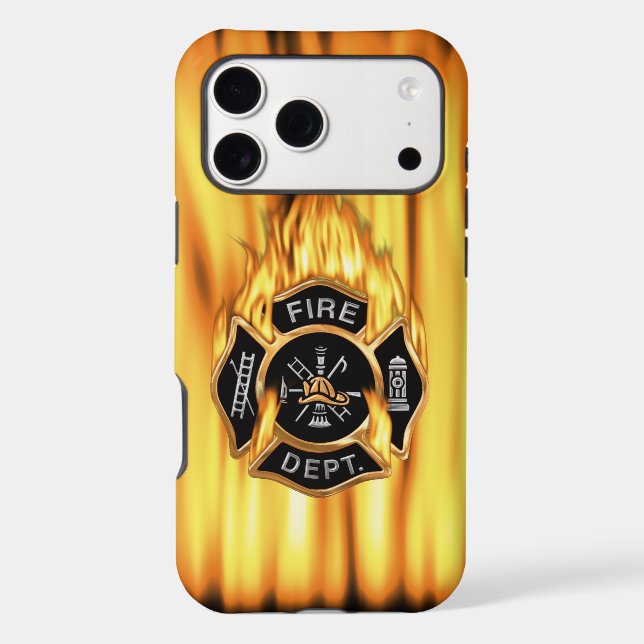 Fire Department Flames (Back)