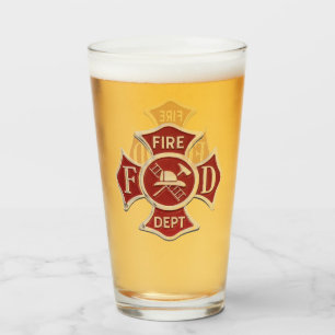 Fire department glass