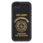 Fire Department Gold Name Template