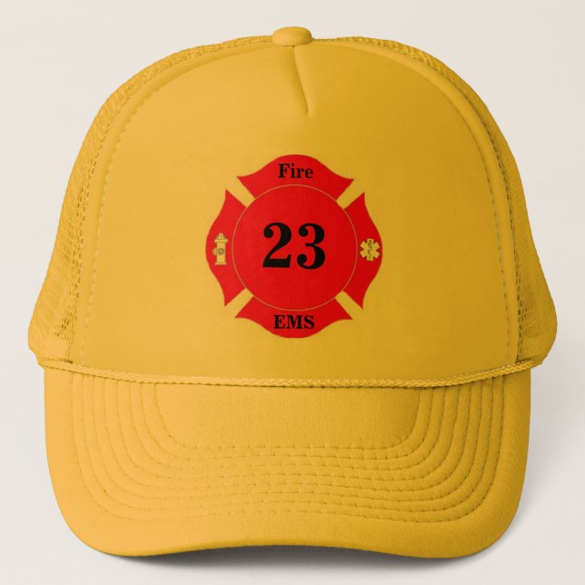Fire Department Hat (Front)