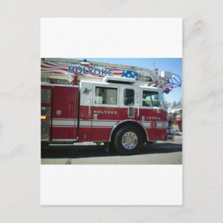 Fire Department Postcard