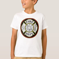 Fire Department Round Badge