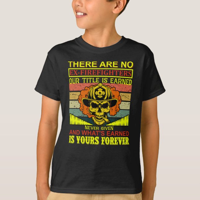 Fire Department Saying T-Shirt (Front)