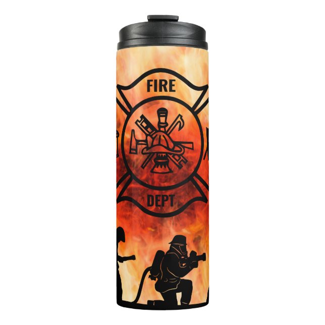 Fire Department Symbol  Thermal Tumbler (Front)