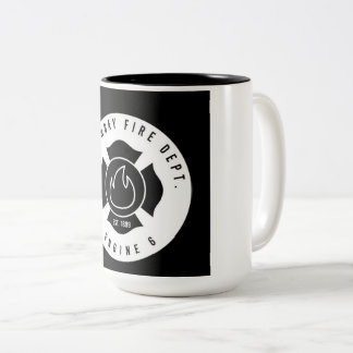 Fire department Two-Tone coffee mug