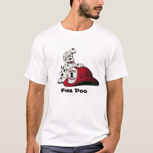 Fire Dog, Fire Dog T-Shirt (Front)