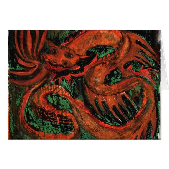 Fire Dragon Card