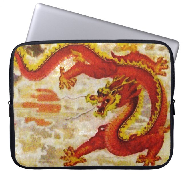 Fire Dragon Electronics Bag (Front)
