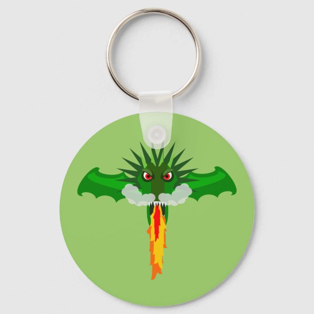 Fire Dragon Key Chain (Front)