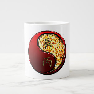 Fire Dragon Large Coffee Mug