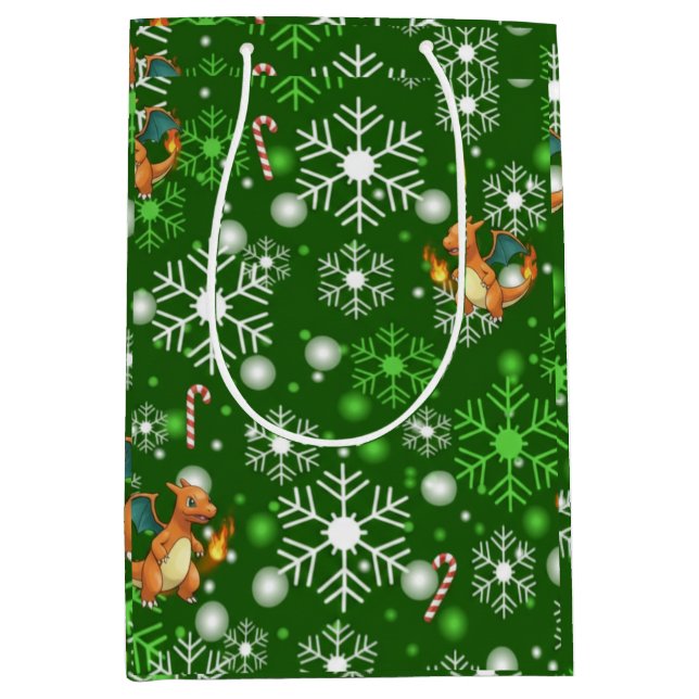 fire dragon medium gift bag (Front)