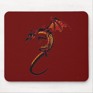 Fire Dragon Mouse Pad