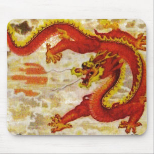 Fire Dragon Mousepad