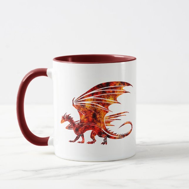 Fire Dragon Mug (Left)