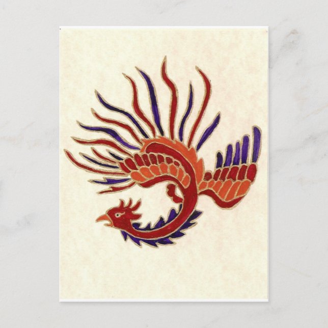 FIRE DRAGON POST CARD (Front)