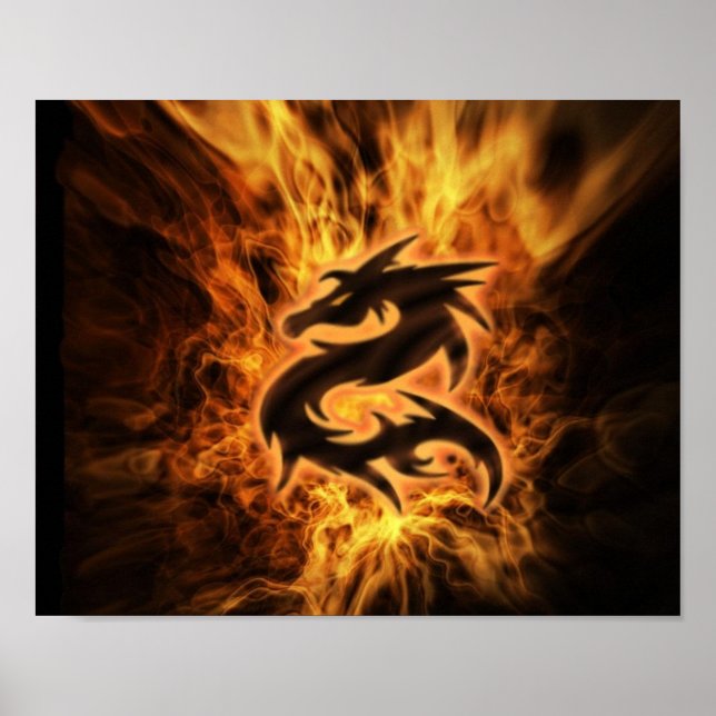 fire dragon poster (Front)