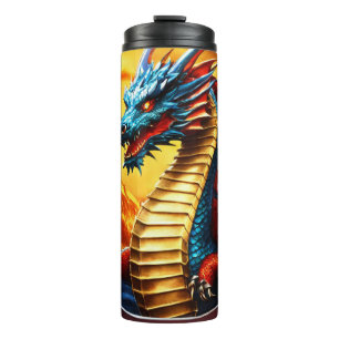 Fire Dragon Thermal Tumbler