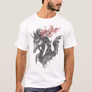 Fire Dragon Unicorn Hybrid (1) T-Shirt
