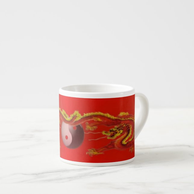 Fire Dragons Espresso Mug (Front Right)