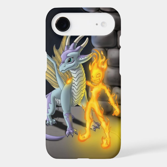 Fire Element and Dragon Case-Mate Samsung Galaxy Case (Back)