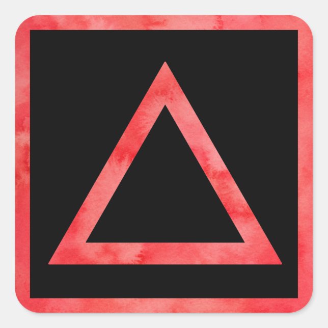 Fire Element Symbol Stickers (Front)