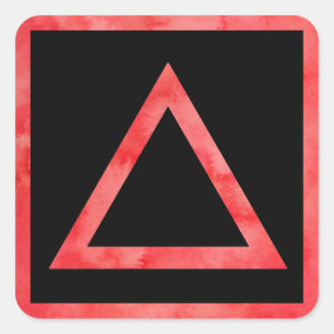 Fire Element Symbol Stickers