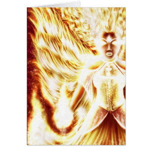 Fire Elemental Card by Nellis Eketorp