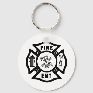 Fire EMT Key Ring