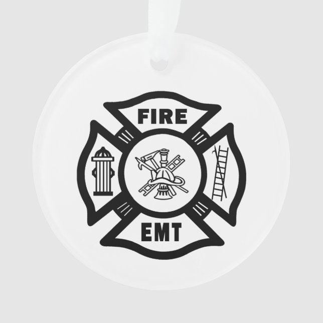 FIRE EMT ORNAMENT (Front)