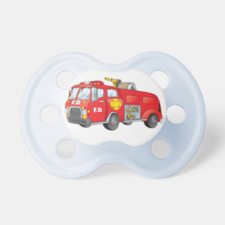 Fire Engine Baby Pacifier