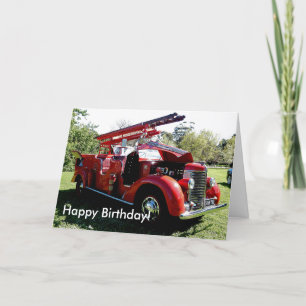 Fire Engine Card