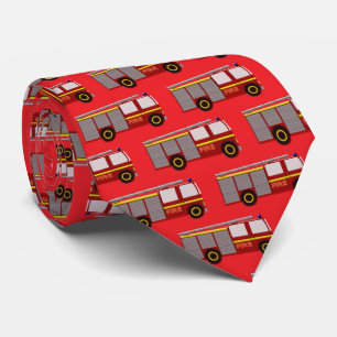 Fire Engine Design Tie