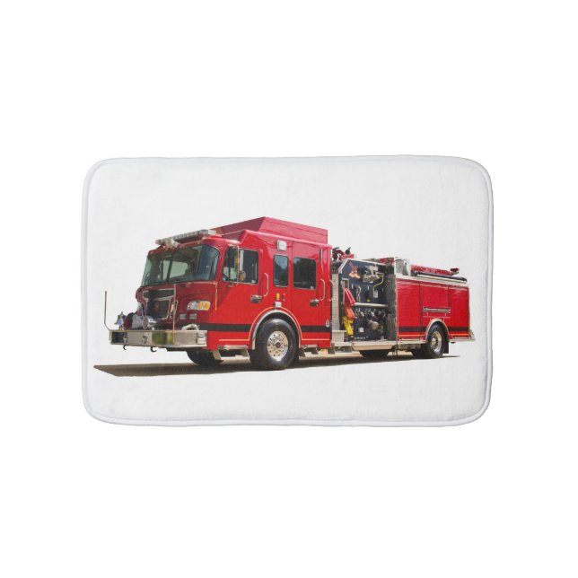 Fire Engine image for Small-Bath-Mat Bath Mat (Front)