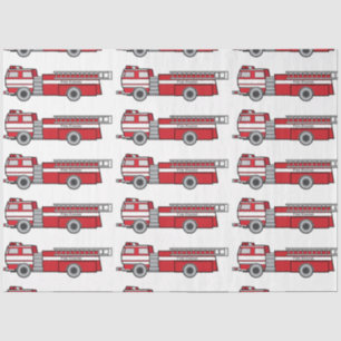 Fire Engine Tissue Paper