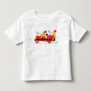 Fire Engine Toddler T-Shirt